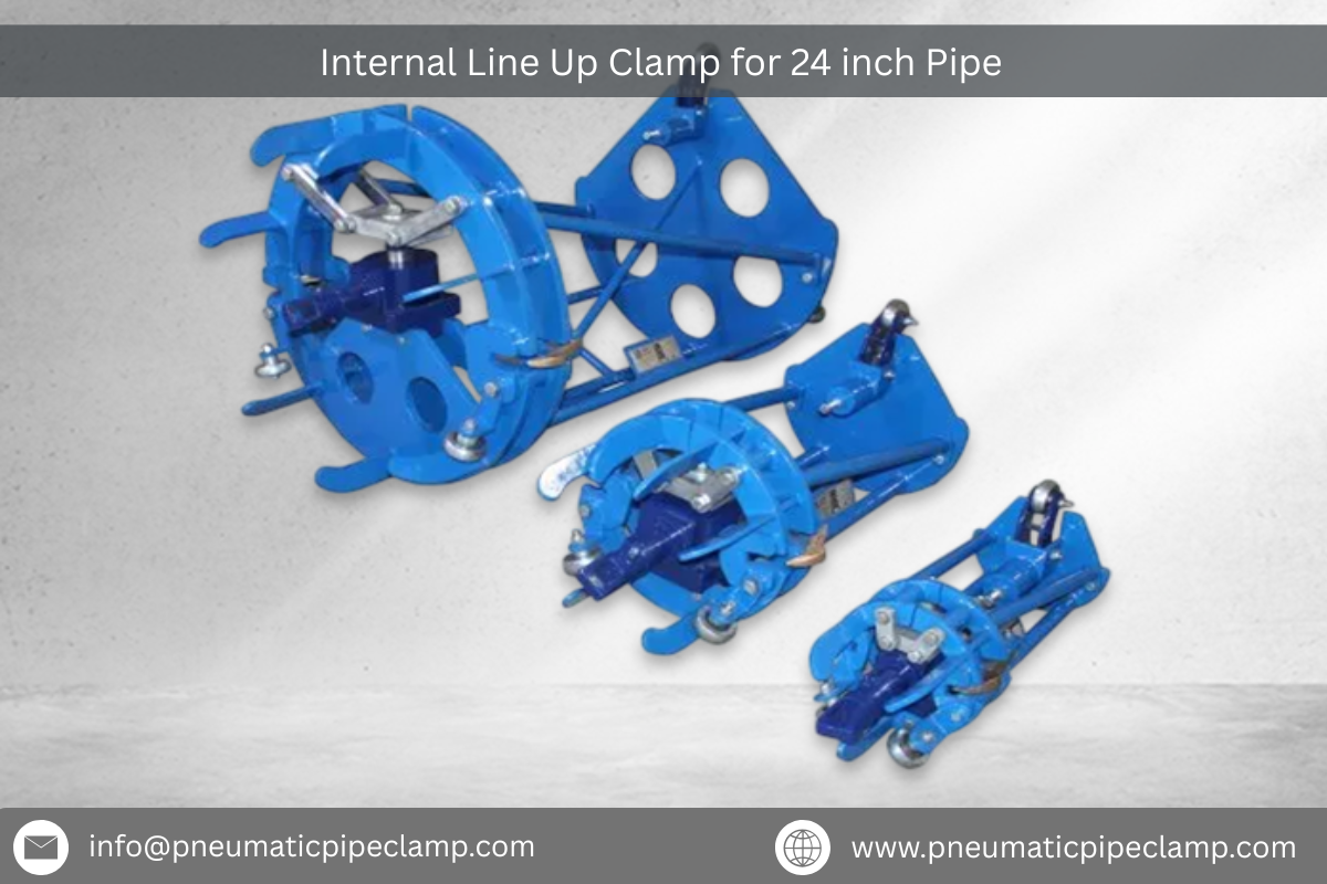 Internal Line Up Clamp for 24 inch Pipe