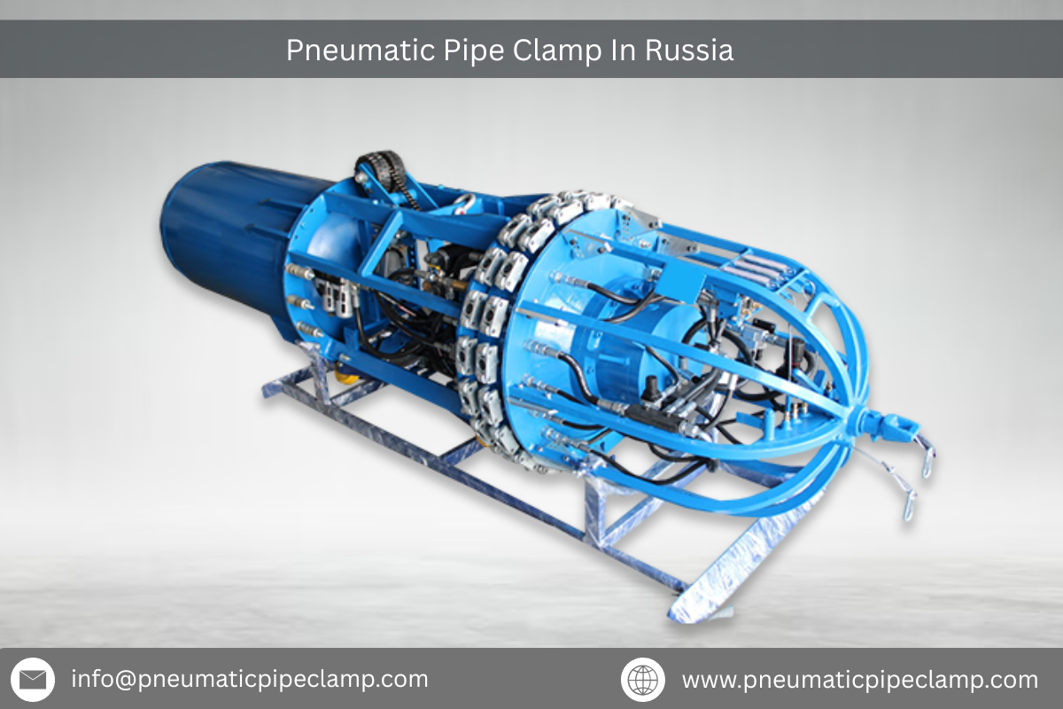 Pneumatic Pipe Clamp In Russia – PipeAlign Equipments